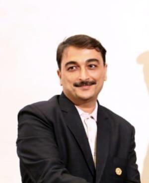 Manishbhai J Bhardwaj - Jt. Treasurer